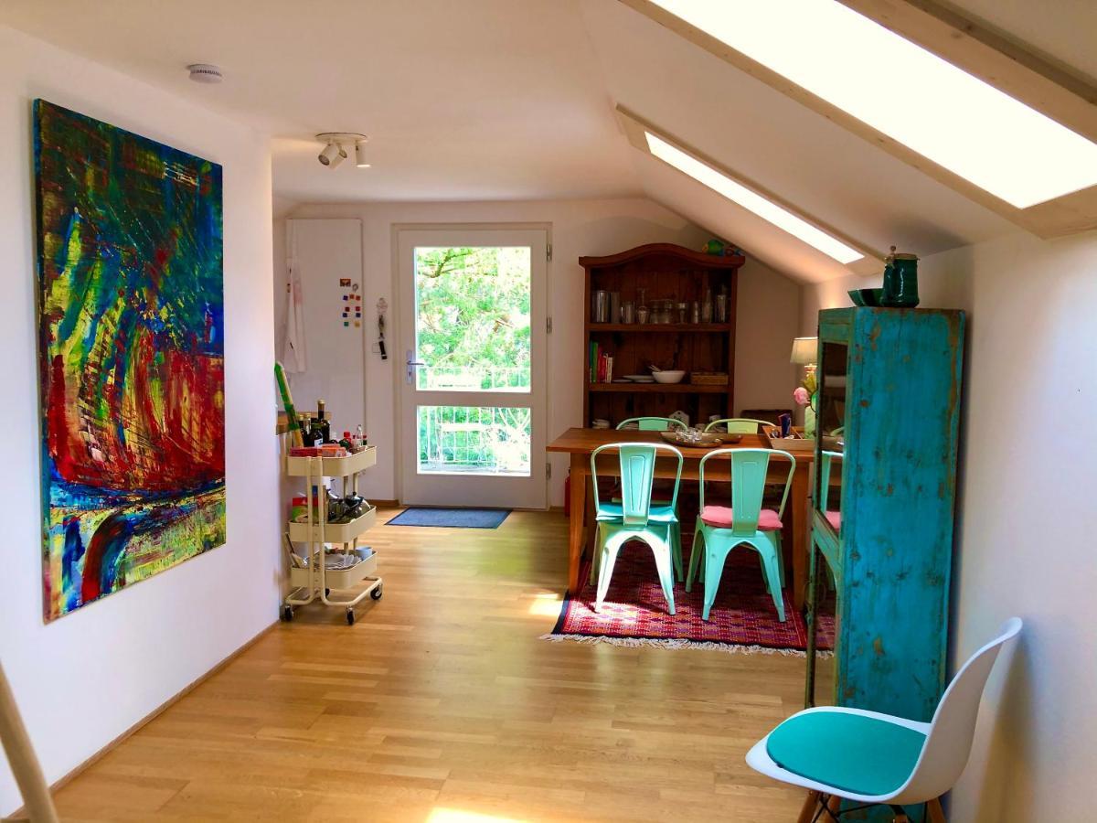 Charmante Ferienwohnung Mit Balkon Im 5-Seen-Land Hechendorf am Pilsensee ภายนอก รูปภาพ